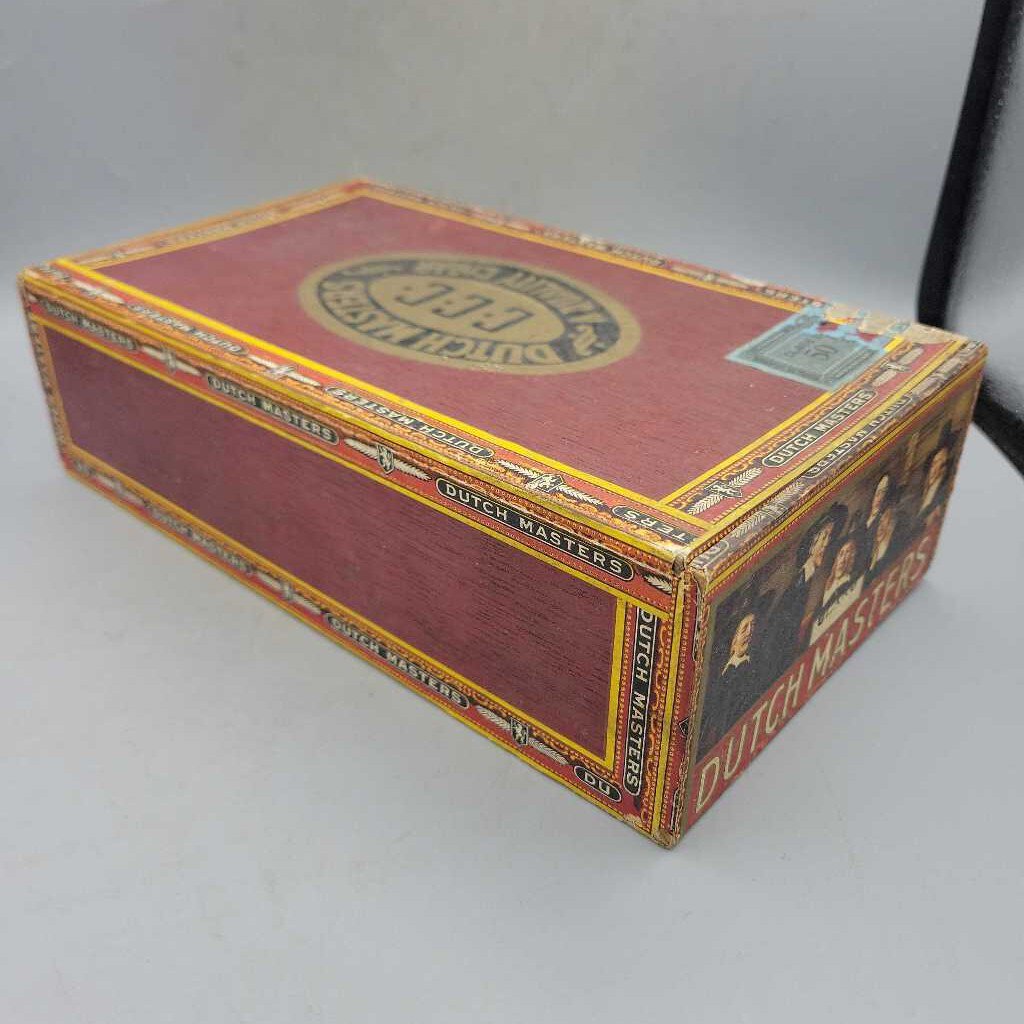 Dutch Masters Quality Cigar Wooden Box (JAS)