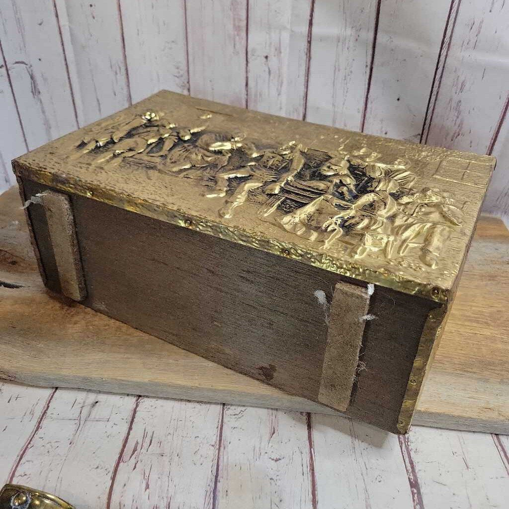 Brass Covered Magazine rack or Killen Holder (JAS)